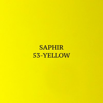 Saphir Crème Surfine Geel - schoenpoets