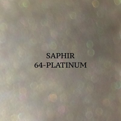 SAPHIR Saphir Crème Surfine Platinum - schoenpoets