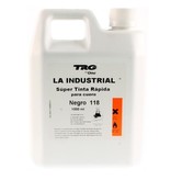 TRG TRG zwarte indringverf voor leer - 1 liter grootverpakking