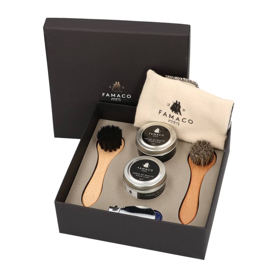 FAMACO Famaco schoenpoetsset small luxe onderhoudsset