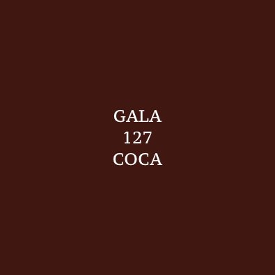 Gala Coca 127 Shoe Cream