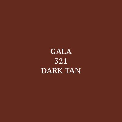 Gala Shoe Cream Dark Tan 321