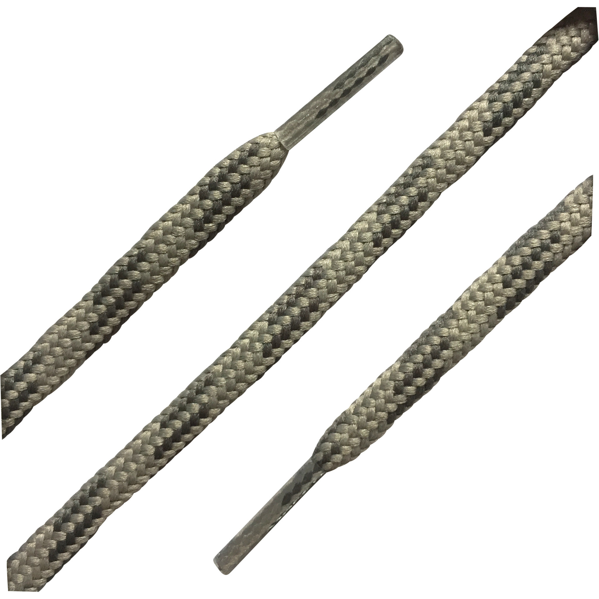 BARTH Wandelschoenveters 120 cm rond grijs antraciet