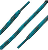 BARTH Wandelschoenveters 120 cm rond blauw grijs