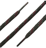 BARTH Bergschoenveters 200 cm rond zwart, grijs, donkerrood outdoor