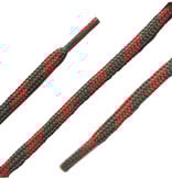 BARTH Wandelschoenveters 150 cm rond antraciet rood