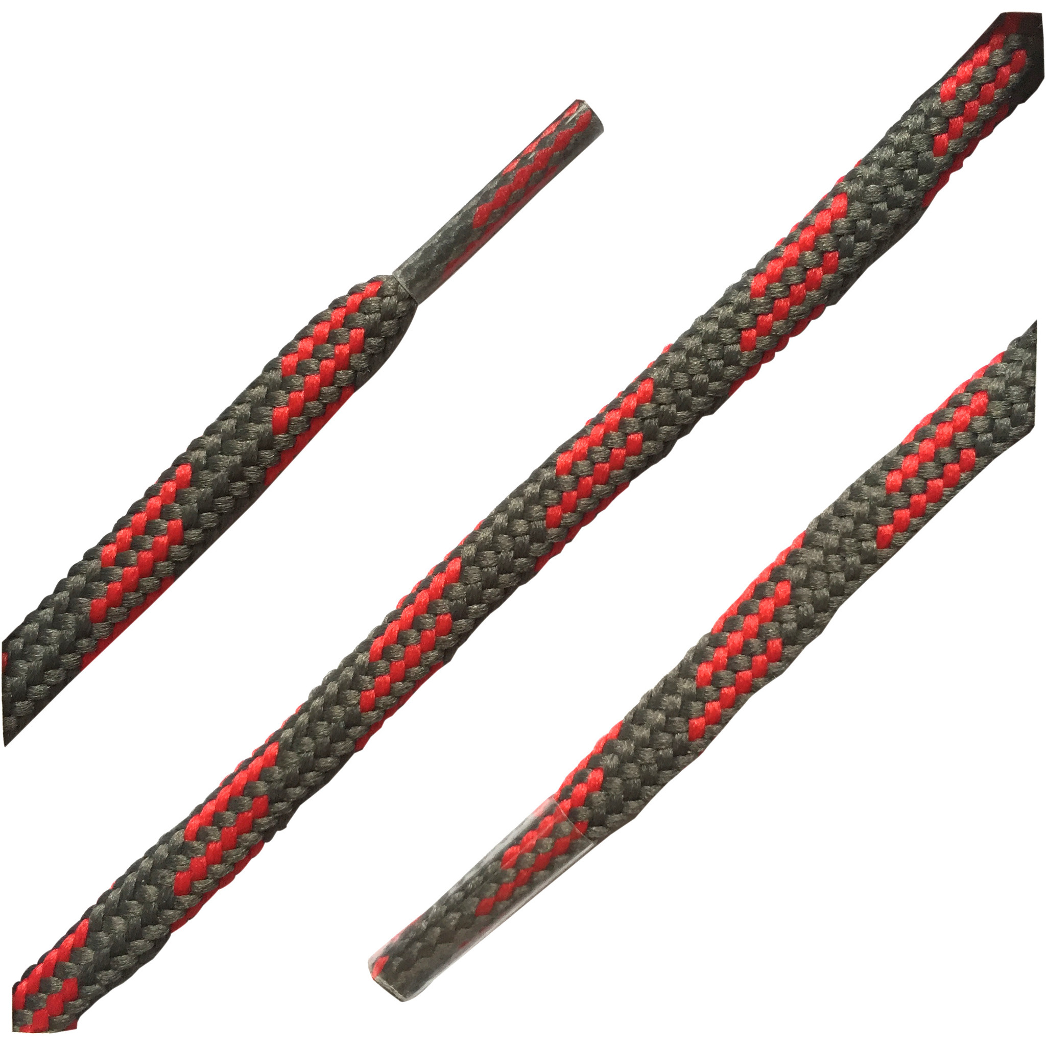 BARTH Wandelschoenveters 150 cm rond antraciet rood