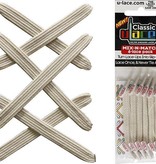 U-LACE VETERS U-Laces classic mix-n-match elastische veters tan 6 stuks