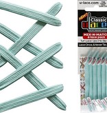 U-LACE VETERS U-Laces classic mix-n-match elastische veters turquoise 6 stuks