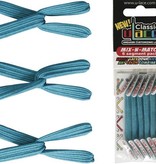 U-LACE VETERS U-Laces classic mix-n-match elastische veters ocean teal 6 stuks