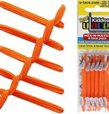 U-LACE VETERS U-Laces kiddos veters neon oranje 6 stuks
