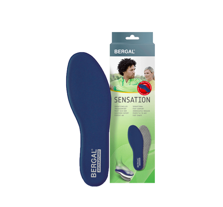 Bergal Sensation memory-foam Inlegzolen ShoeSupply.eu