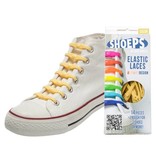 SHOEPS SHOEPS 14 Sunny Yellow - elastische veters