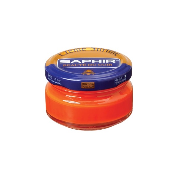 Saphir Crème Surfine Oranje - schoenpoets