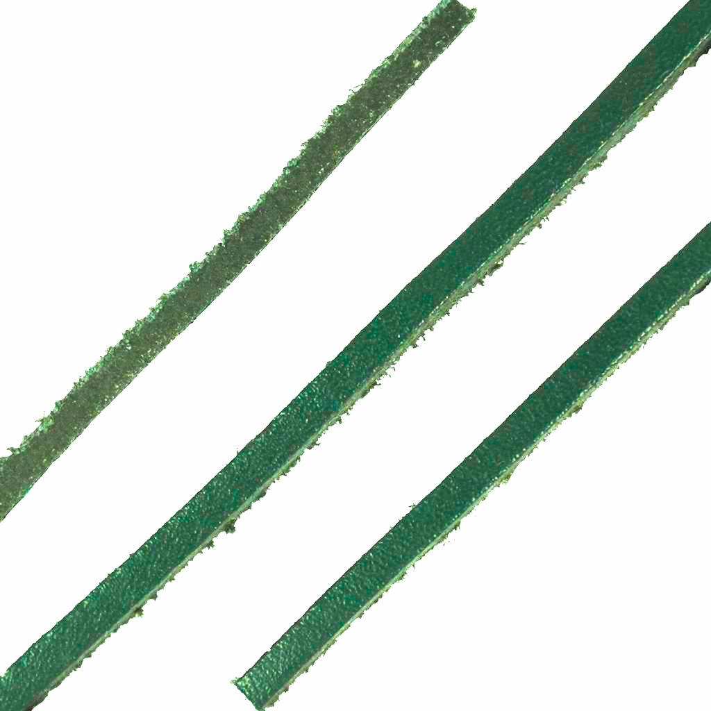 ShoeSupply.eu Leren veters lichtgroen 120cm vierkant extra sterk