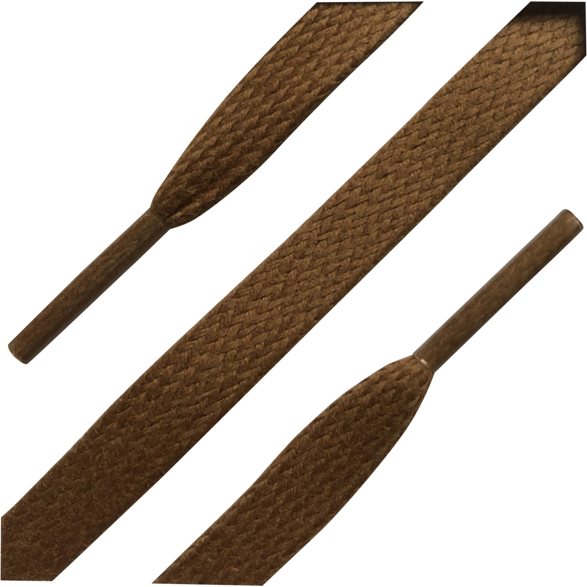 CORDIAL Wax platte sneaker veters reebruin 120cm
