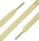 SL LINE SL platte veters lichtbeige 150cm – stevige en brede schoenveters