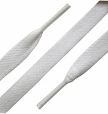 CORDIAL Wax platte sneaker veters wit 150cm