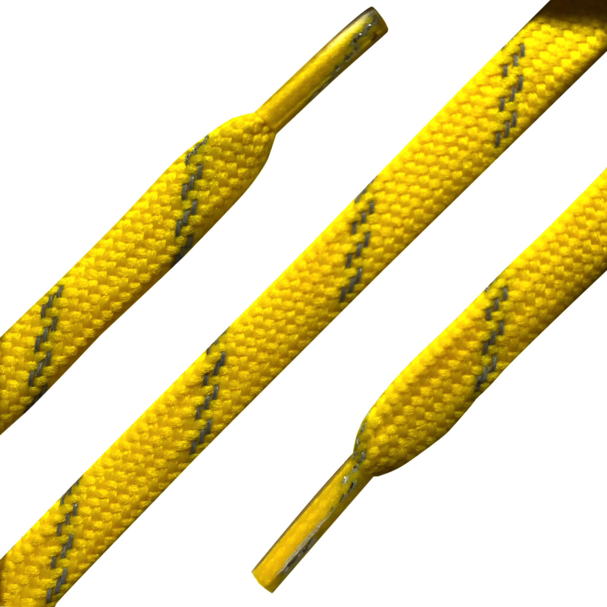 SL LINE SL reflecterende veters geel 120cm – veilig sporten in het donker