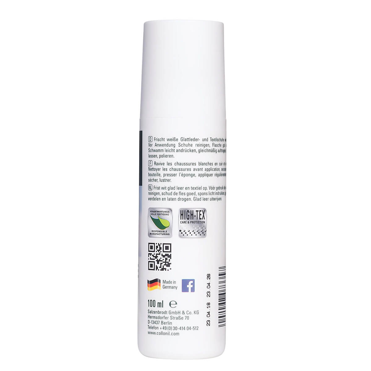 COLLONIL Collonil Sneaker White - witsel voor sneakers