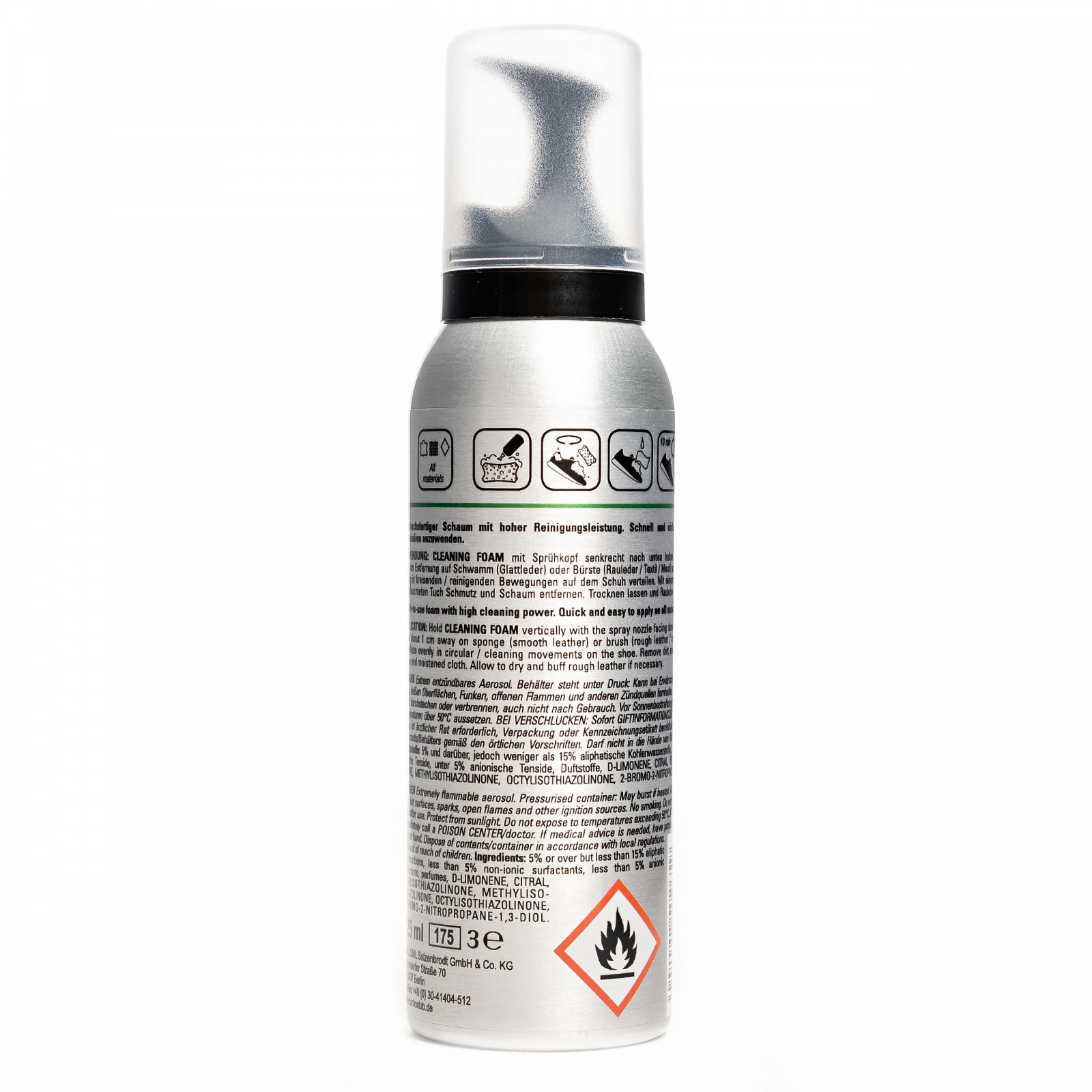 COLLONIL Collonil Carbon Cleaning Foam - reiniger voor vuile sneakers