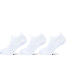 Teckel Sneakersokken - 3 paar - wit