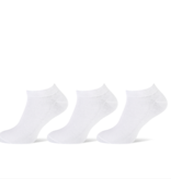 Pierre Cardin heren sneakersokken - 3 paar - uni wit