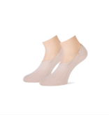 Teckel antibacterieel skinlife footies 2 paar - beige