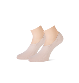 Teckel Teckel antibacterieel skinlife footies 2 paar - beige