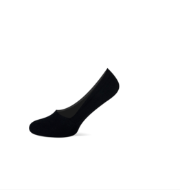 Teckel kousenvoetjes verstevigde teen - zwart