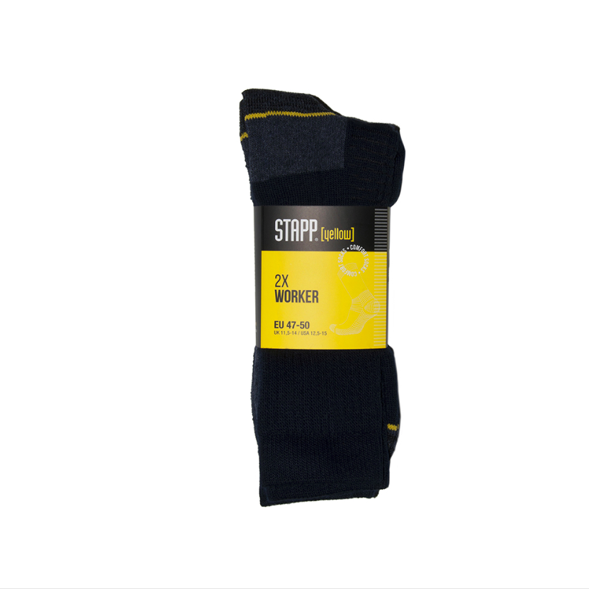 Stapp Worker werksokken - 2 paar - blauw