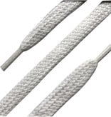 GALA Witte katoenen platte veters 150 cm | Valentino schoenveters 9 mm