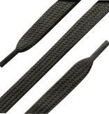 GALA Grijze katoenen platte veters 120 cm | Valentino schoenveters 9 mm