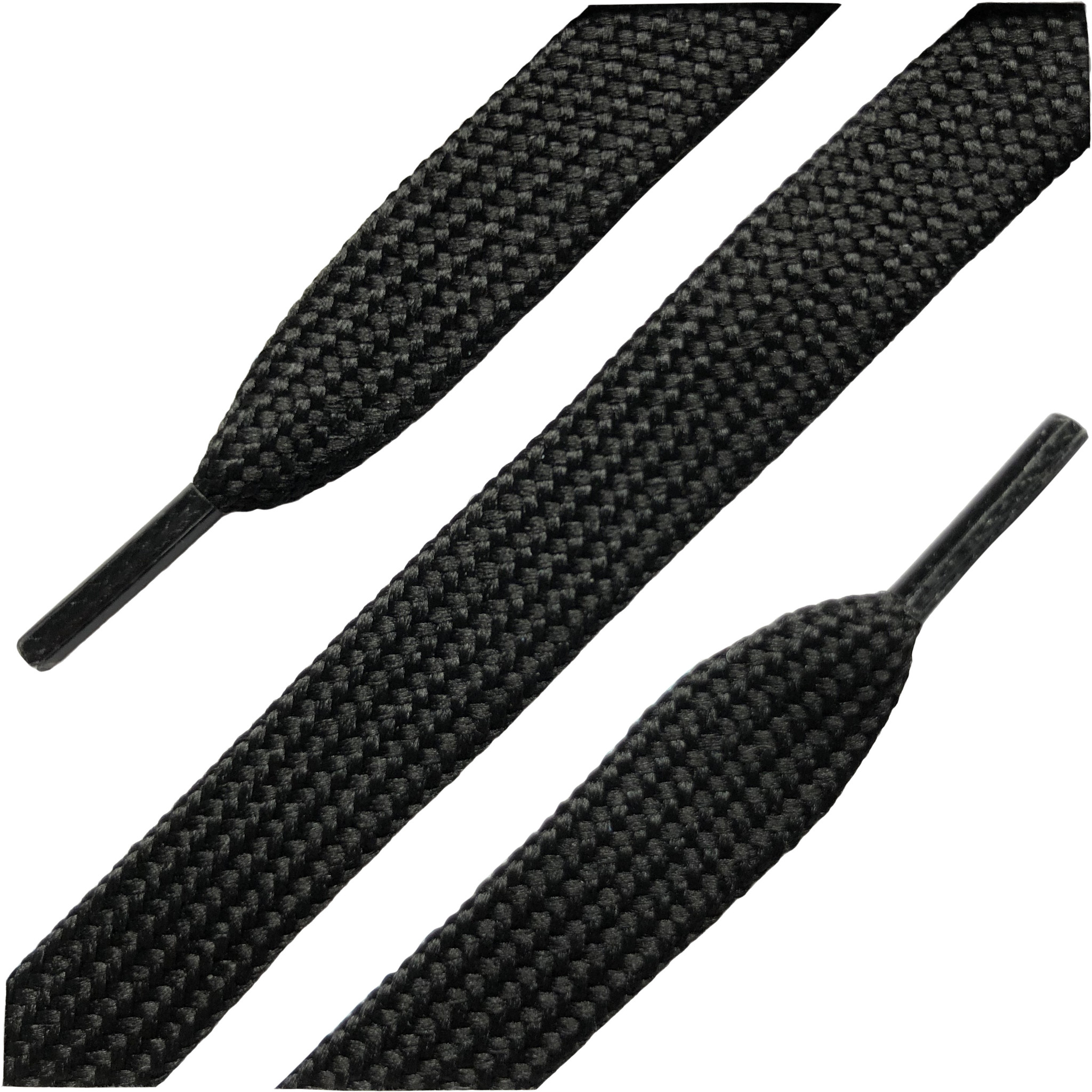 GALA Brede platte veters zwart 180 cm | Extra brede schoenveters