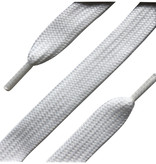 GALA Brede platte veters wit 180 cm | Extra brede schoenveters