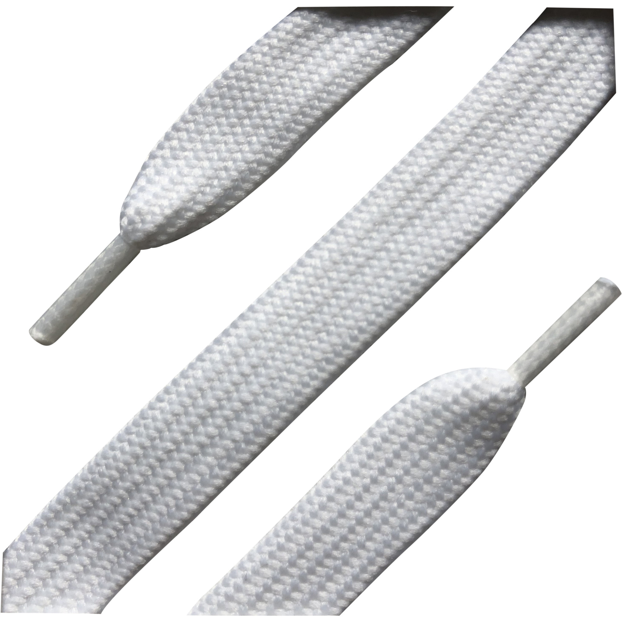 GALA Brede platte veters wit 180 cm | Extra brede schoenveters