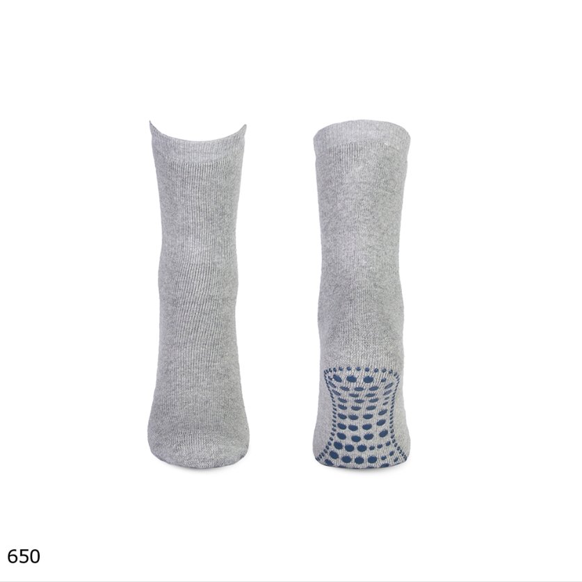 Basset antislip sokken - grijs