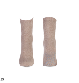 Basset antislip sokken - beige