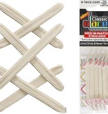 U-LACE VETERS U-Laces classic mix-n-match elastische veters nude 6 stuks