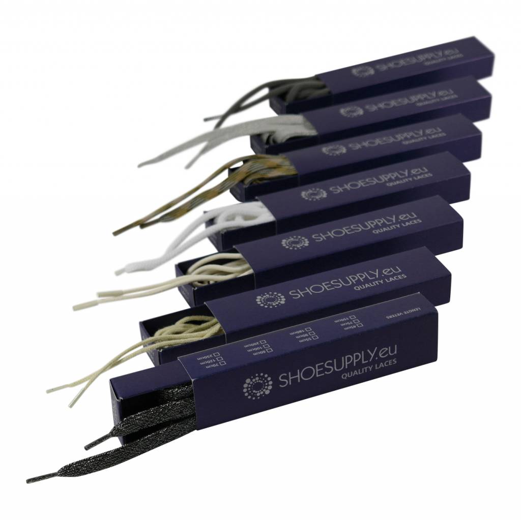 SL LINE SL platte veters bordeaux 120cm – sterke katoenen schoenveters