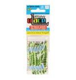 U-LACE VETERS U-Laces silliprint elastische veters neon yellow zebra special edition 12 stuks