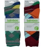 APOLLO Bamboo sokken Fashion - assorti bordeaux