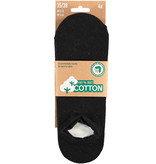 Bio Cotton sneakersok No Show - zwart