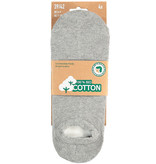 Bio Cotton sneakersok No Show - grijs