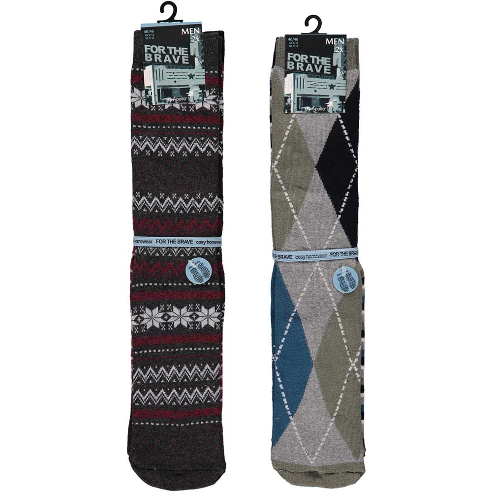 Antislip sokken - heren - fashion IV