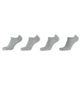 Bio Cotton sneakersok No Show - grijs