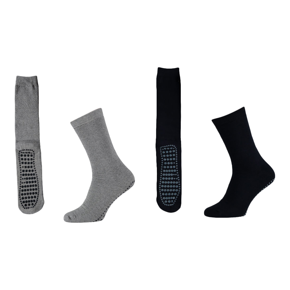 APOLLO Antislip sokken - heren - grey I