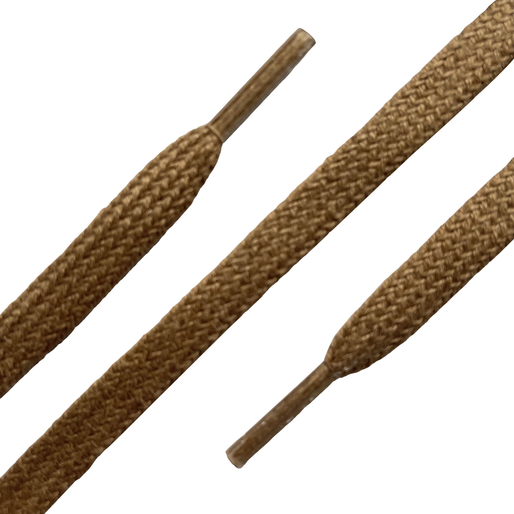 SL LINE SL platte veters lichtbruin 90cm – stevige katoenen schoenveters