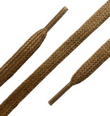 SL LINE SL platte veters lichtbruin 120cm – stevige katoenen schoenveters
