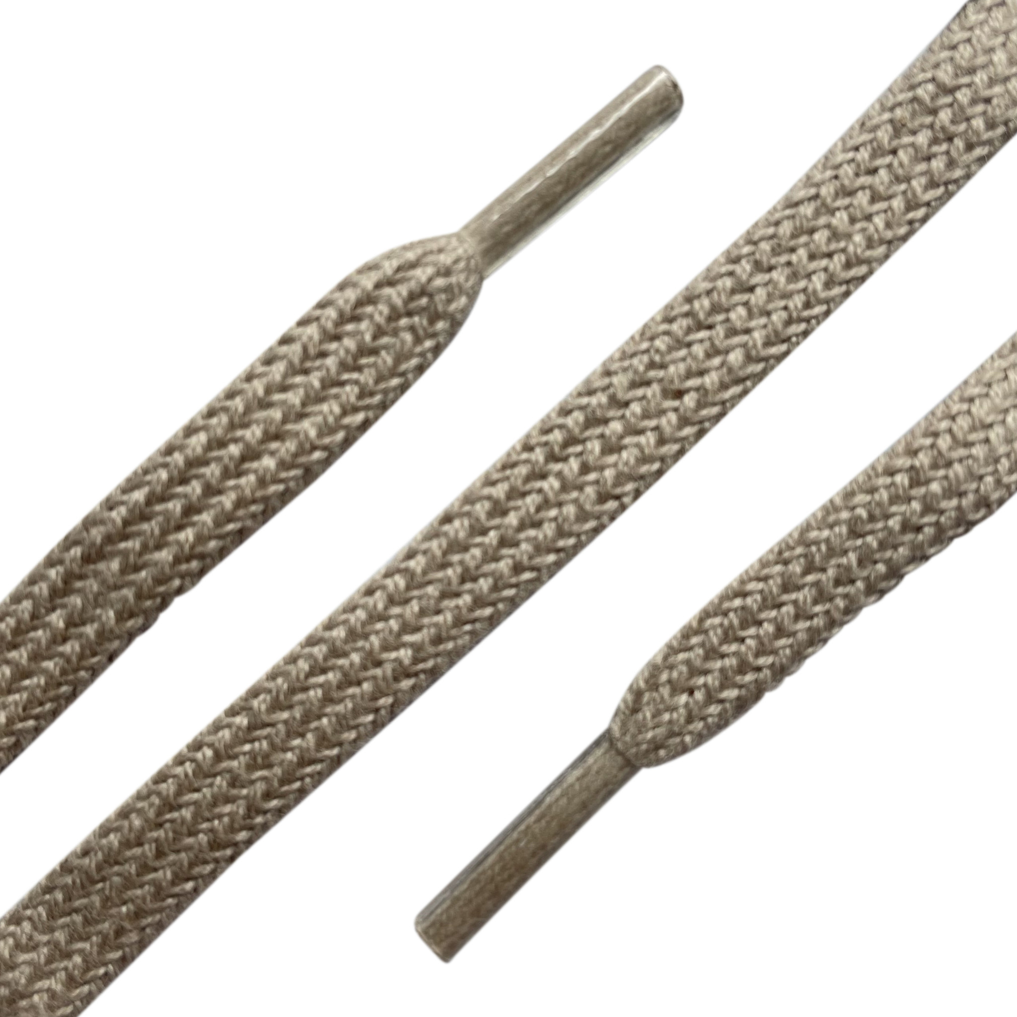 SL LINE SL platte veters bone 120cm – sterke katoenen schoenveters